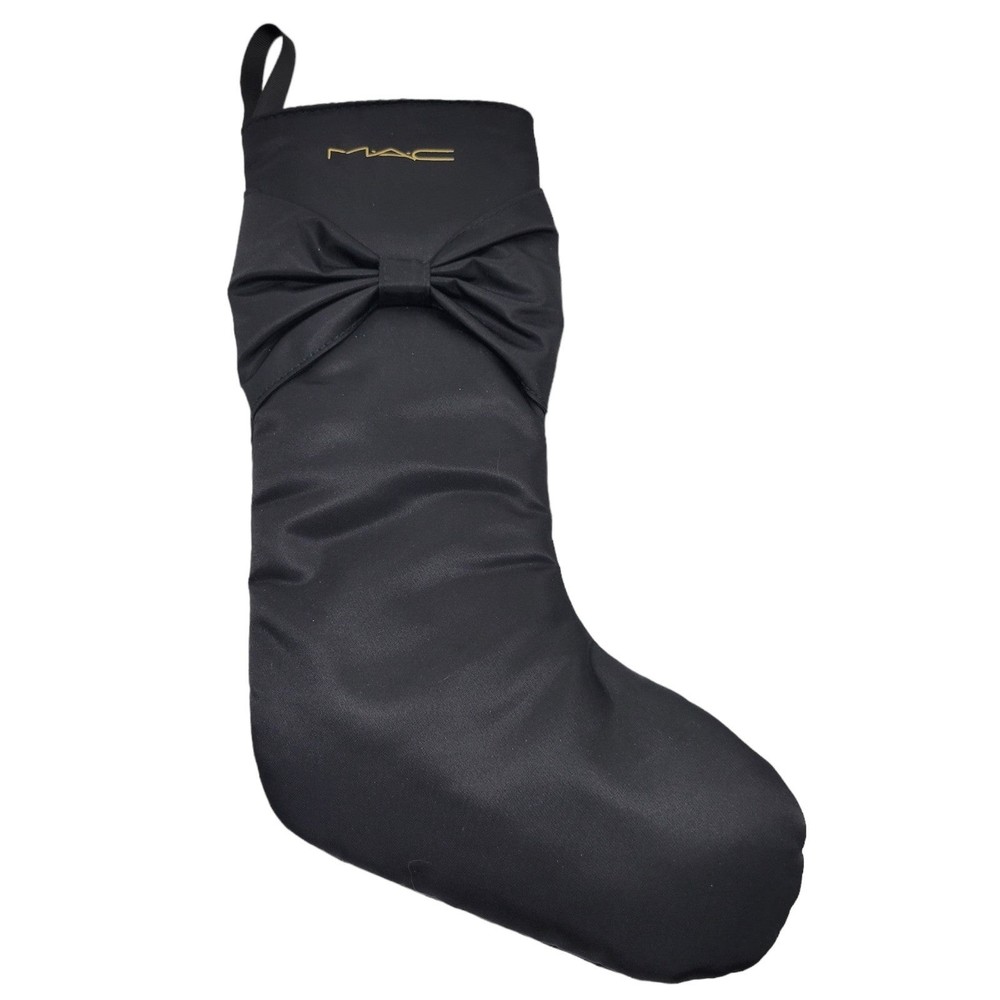 MAC 15in Black Christmas Stocking